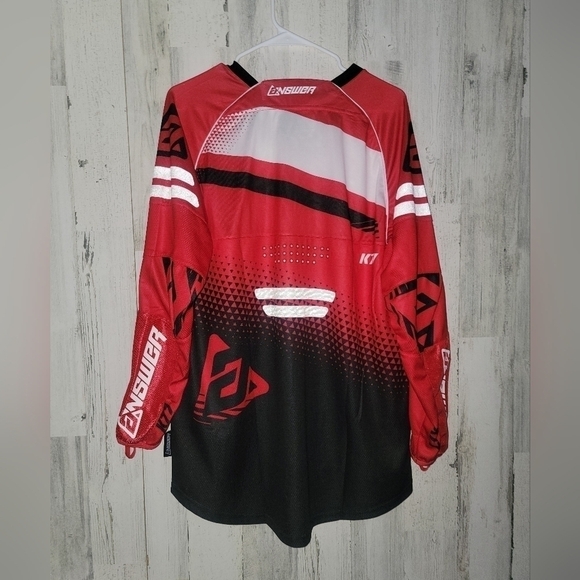 Mens Answer Motocross Racing Shirt - Picture 5 of 5